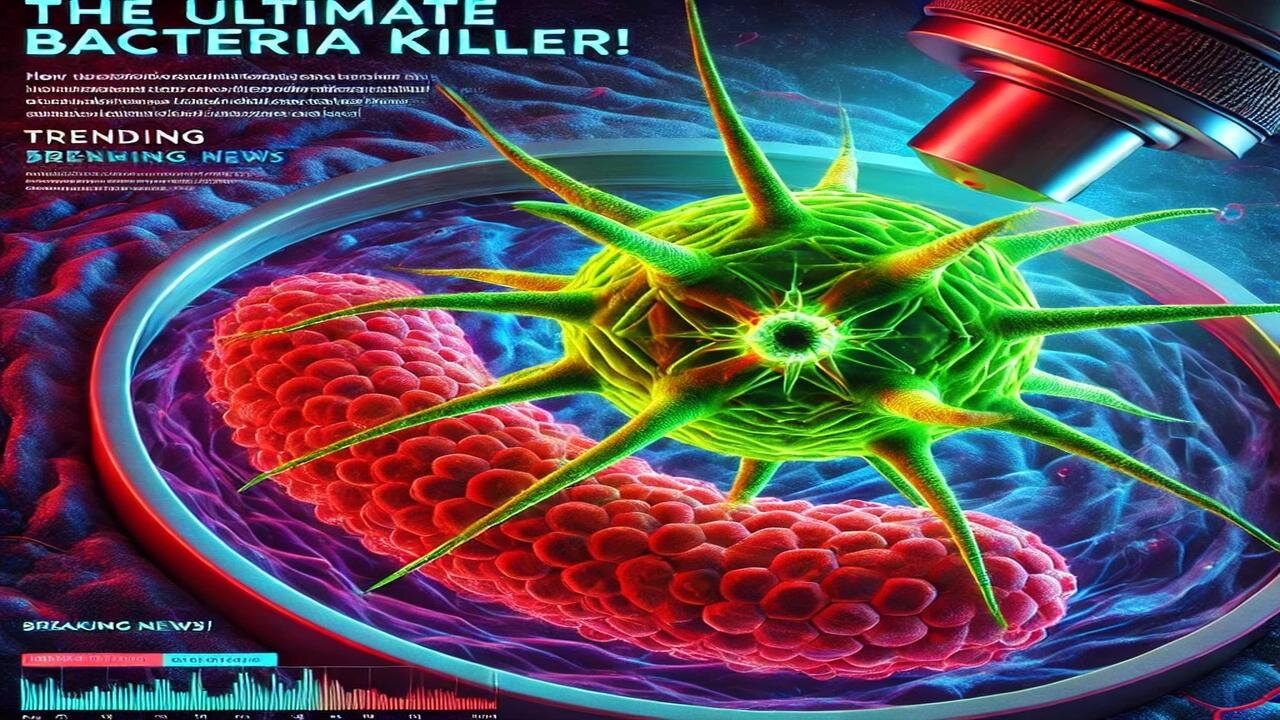 "The Ultimate Bacteria Killer! 😲 Meet the Deadliest Bacteriophage!"