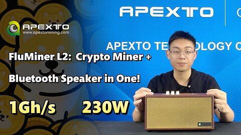 FluMiner L2 Review – Dual-Purpose Scrypt Miner & Bluetooth Speaker