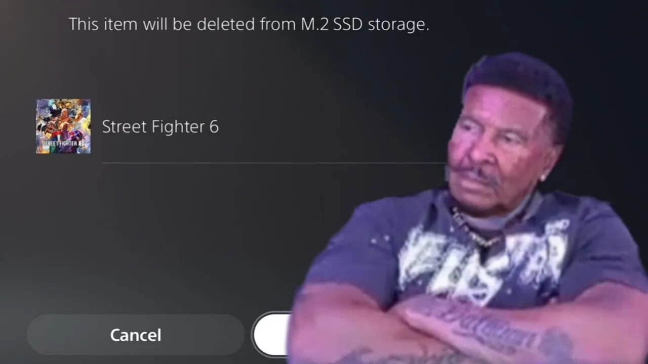LowTierGod Whines Like A Spoiled Brat And Deletes Street Fighter 6 For 40th Time [REUPLOAD]