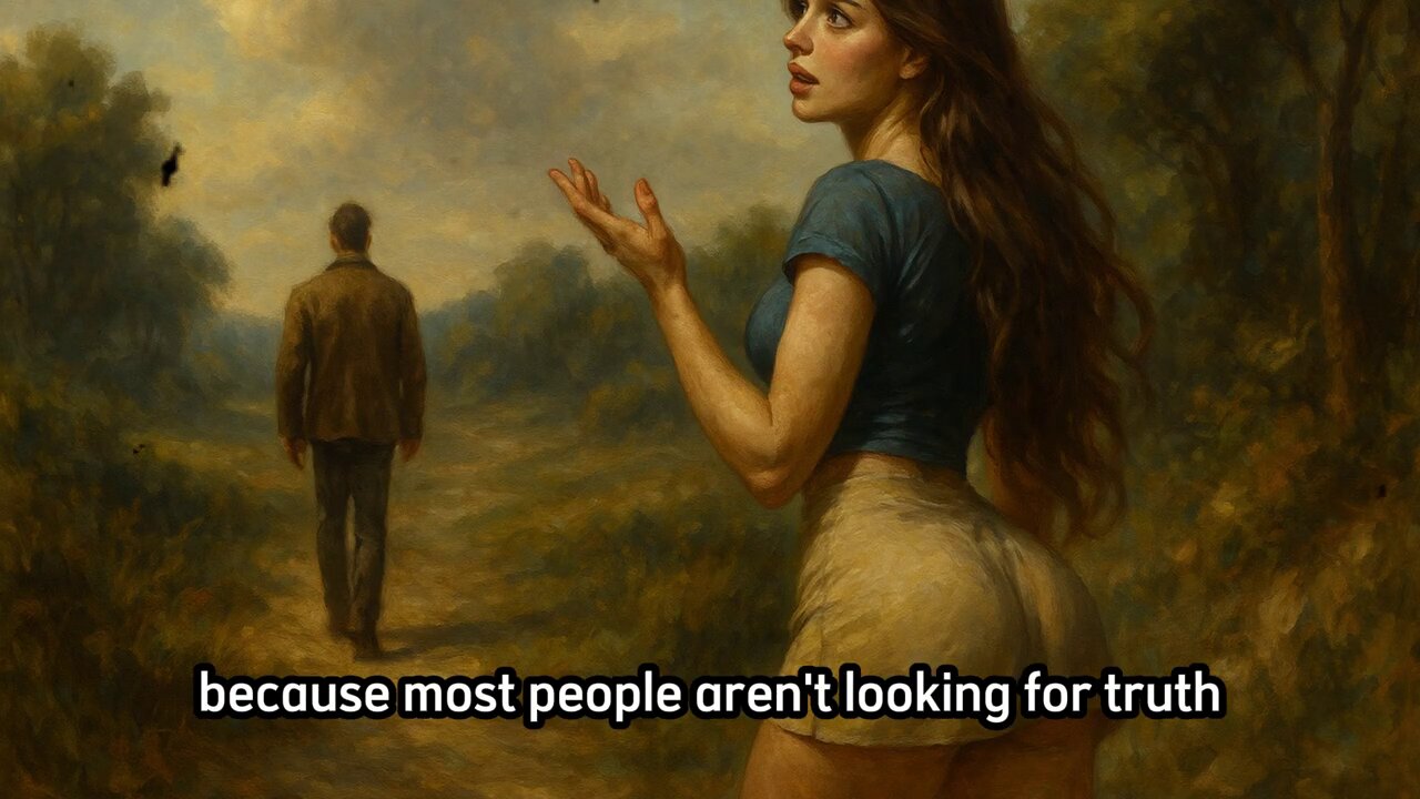 Most people want comfort, not Truth; approval, not awakening; belonging, not freedom