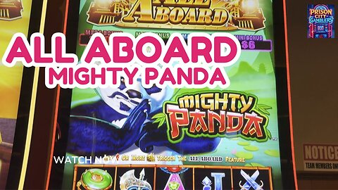 All Aboard - Mighty Panda Version 🐼🎰🚂