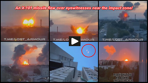 Lutsk: Rusian X-101 missiles strikes Ukrainian repair plant “Motor”