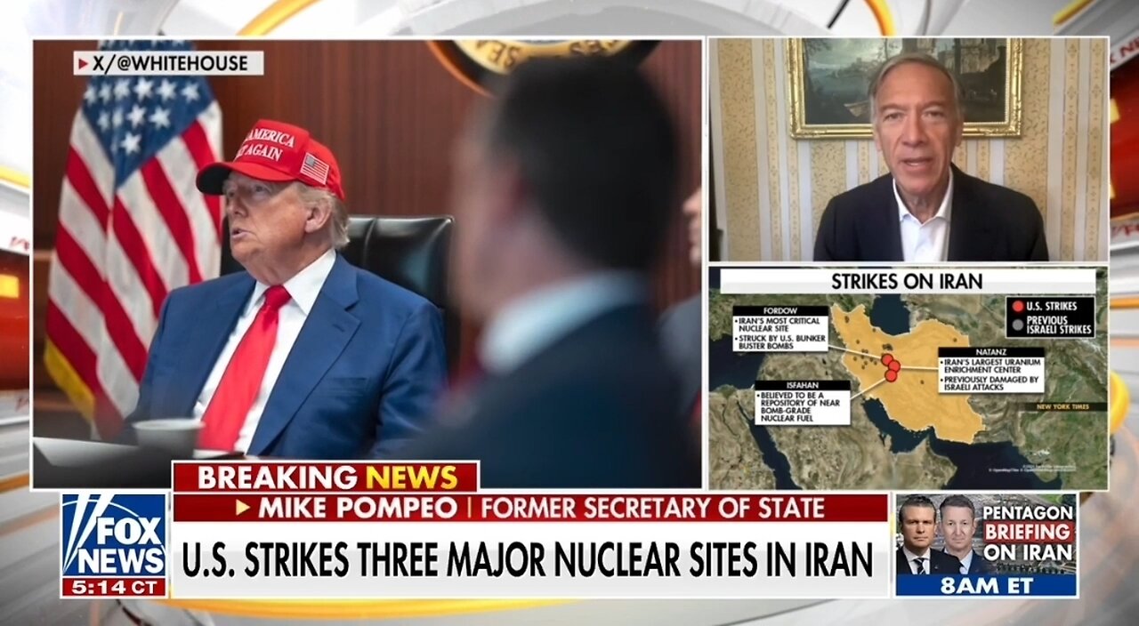 Mike Pompeo: The World Is Safer After U.S. Iran Strike