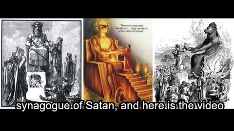 150,000 JEWS GATHER FOR A SATANIC CHILD SACRIFICE RITUAL ☠️