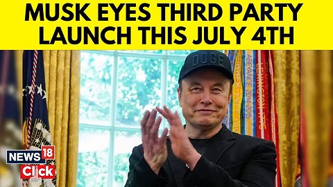 Elon Musk Floats Idea of Third Political Party on Independence Day | 4th Of July | US News