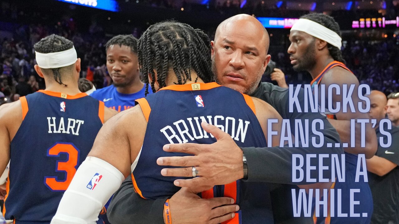 The last time the Knicks were in the Eastern Conference Finals, Rick Brunson was on the roster!