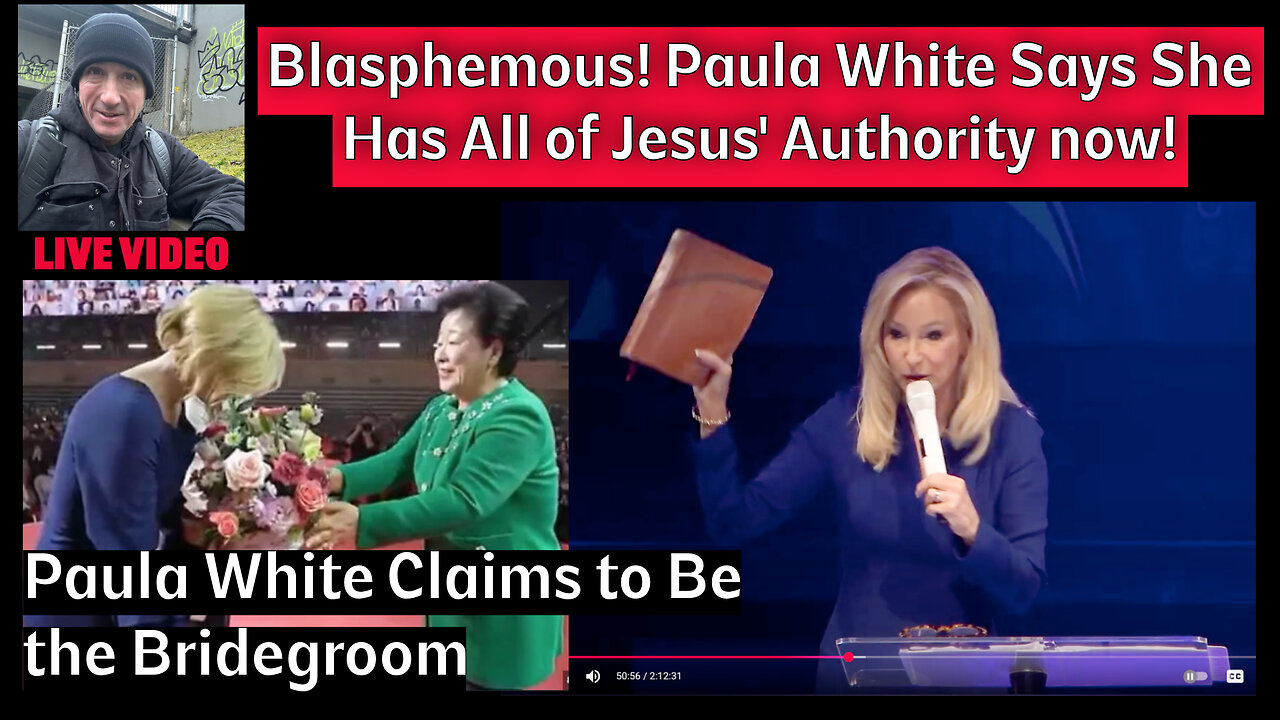 Paula White now claims She Has All of Jesus' Authority now! Worshipping and promoting Mother Moon