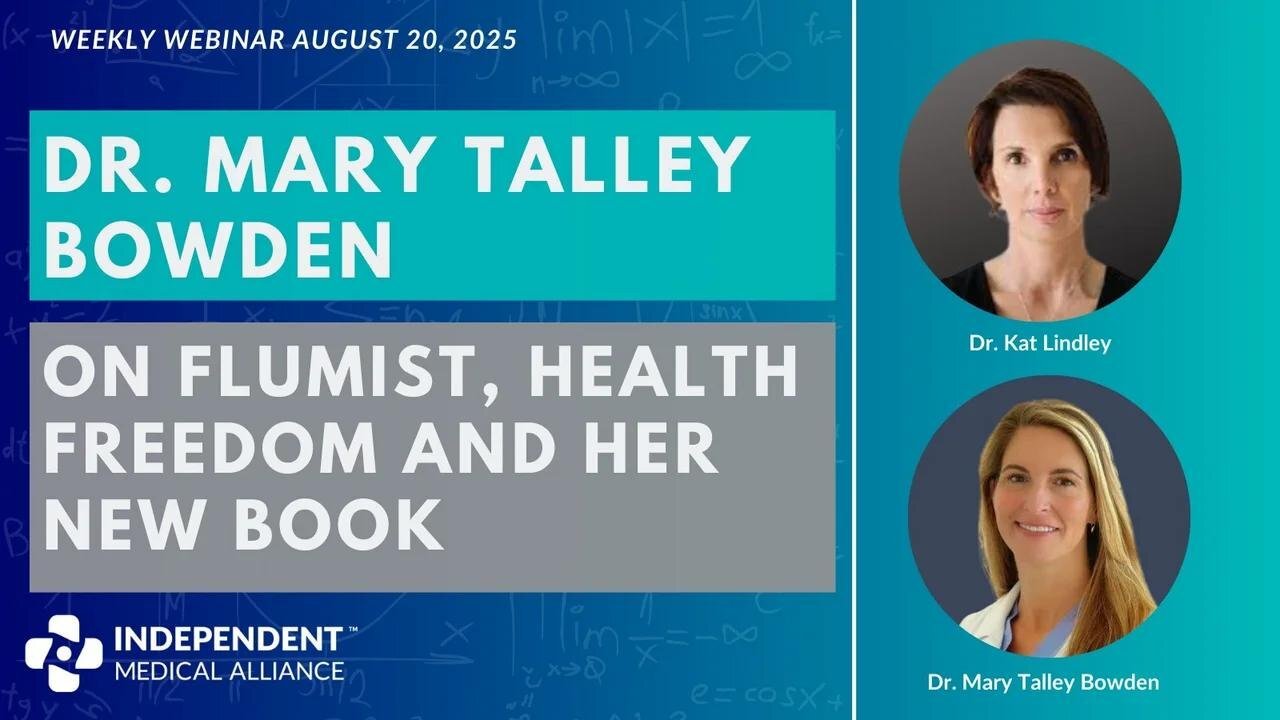 Dr. Mary Talley Bowden on FluMist, Health Freedom, and Her New Book