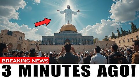 The Sky Over Jerusalem Opened… What Cameras Captured Will Stun You!
