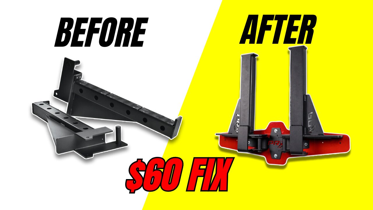 $60 Well Spent - Organize Your Home Gym With The PRx Spotter Arm Storage