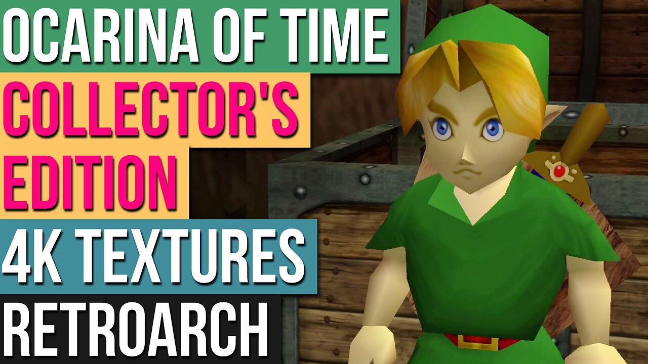 How to Install Ocarina of Time Collector's Edition 4K Textures in RetroArch Dolphin