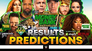 WWE Money in the Bank 2025 - Results Predictions | Bevelock