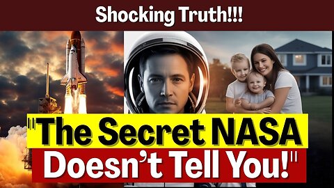 NASA： The Disturbing Secret They Don't Want You To Know ｜ Space Travel