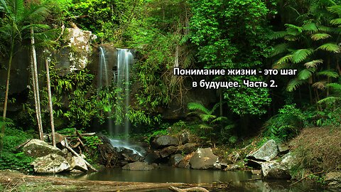 Понимание жизни-это шаг в будущее. Часть 2. Understanding life is a step into the future. Part 2.