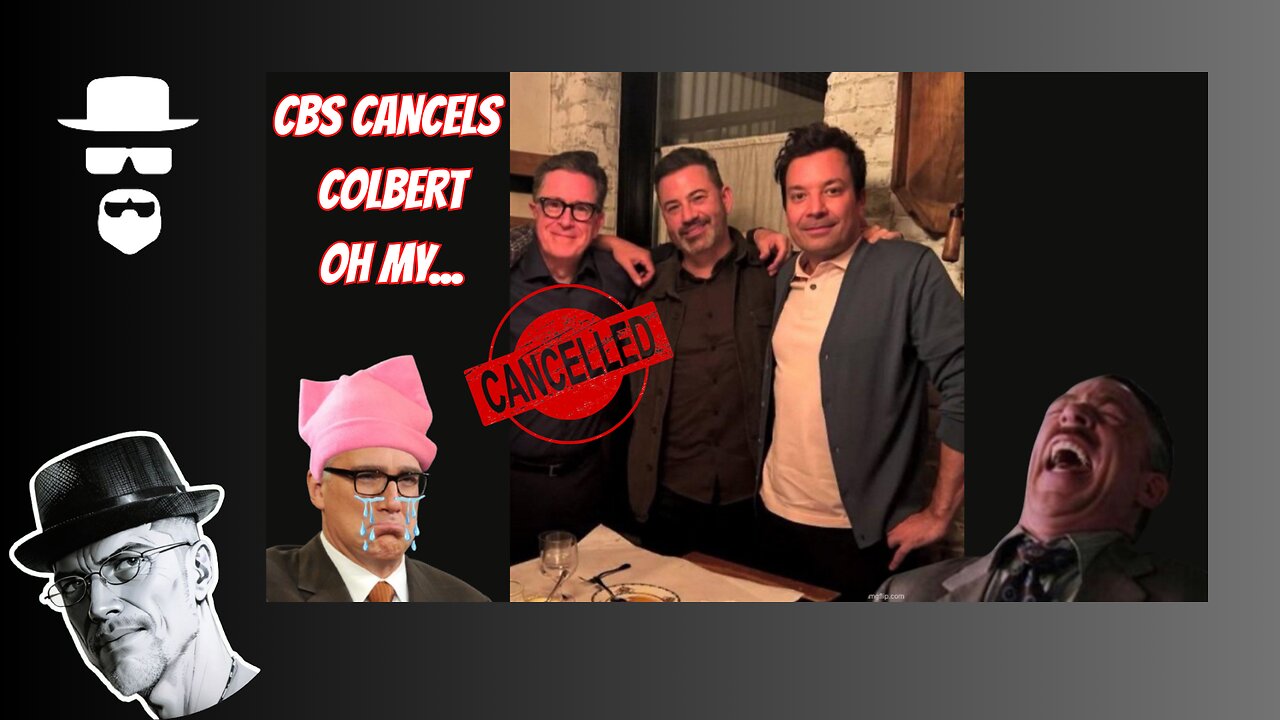THE CANCEL REAPER CAME FOR COLBERT...OH WHAT A PITY...