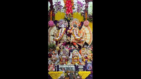 Sri Krishna Balaram Janmasthami Darshan 🙏♥️🦚