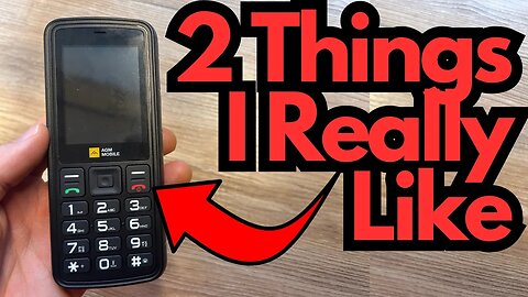 2 Things I Like About the AGM M9 Phone (non-smartphone)
