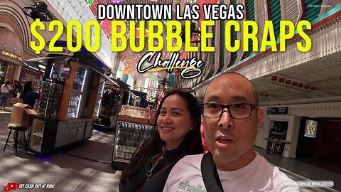 $200 Bubble Craps Challenge in Las Vegas