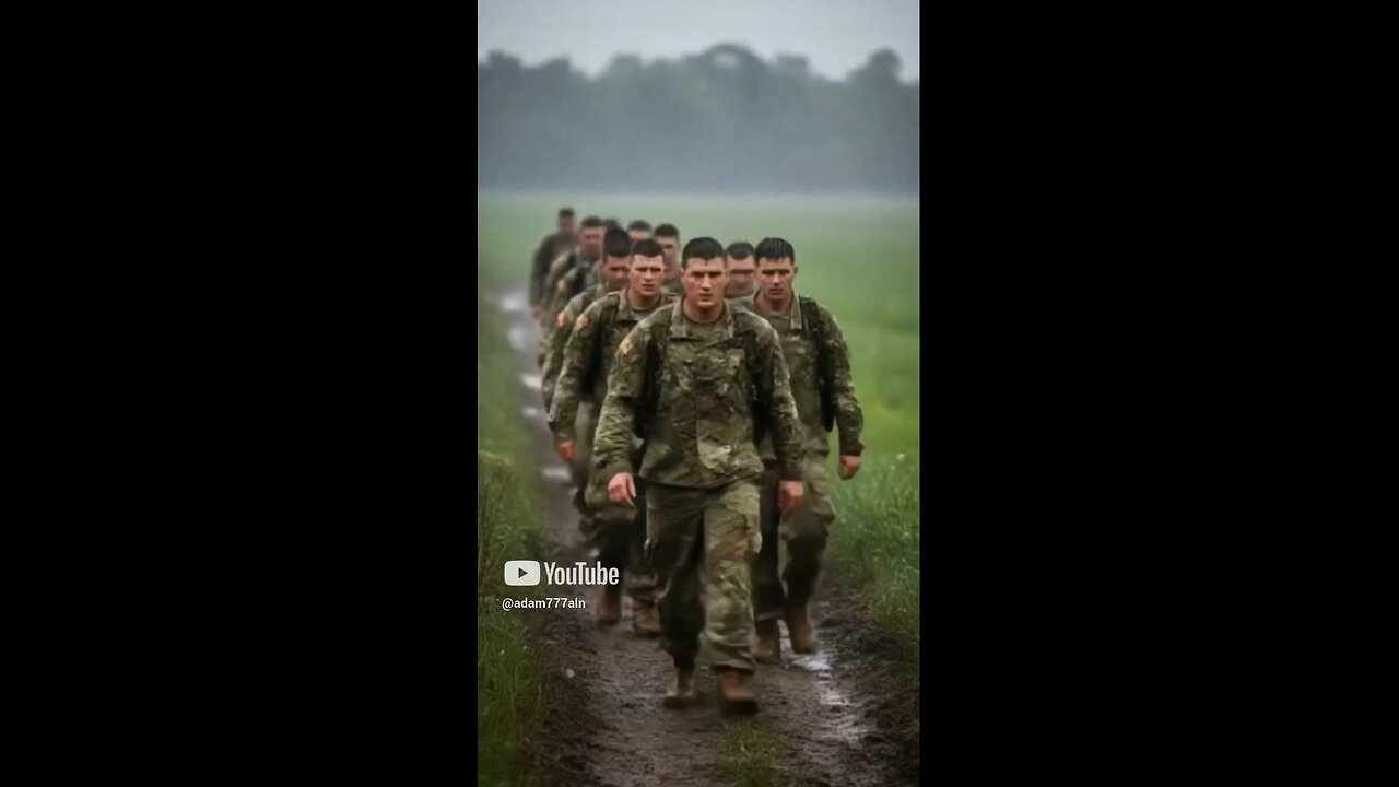 Way down we go - soldiers
