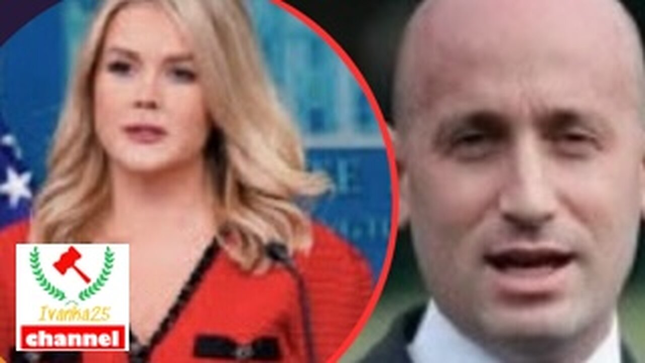 🚨 WATCH NOW: Karoline Leavitt holds press briefing with Stephen Miller || @Ivanka25