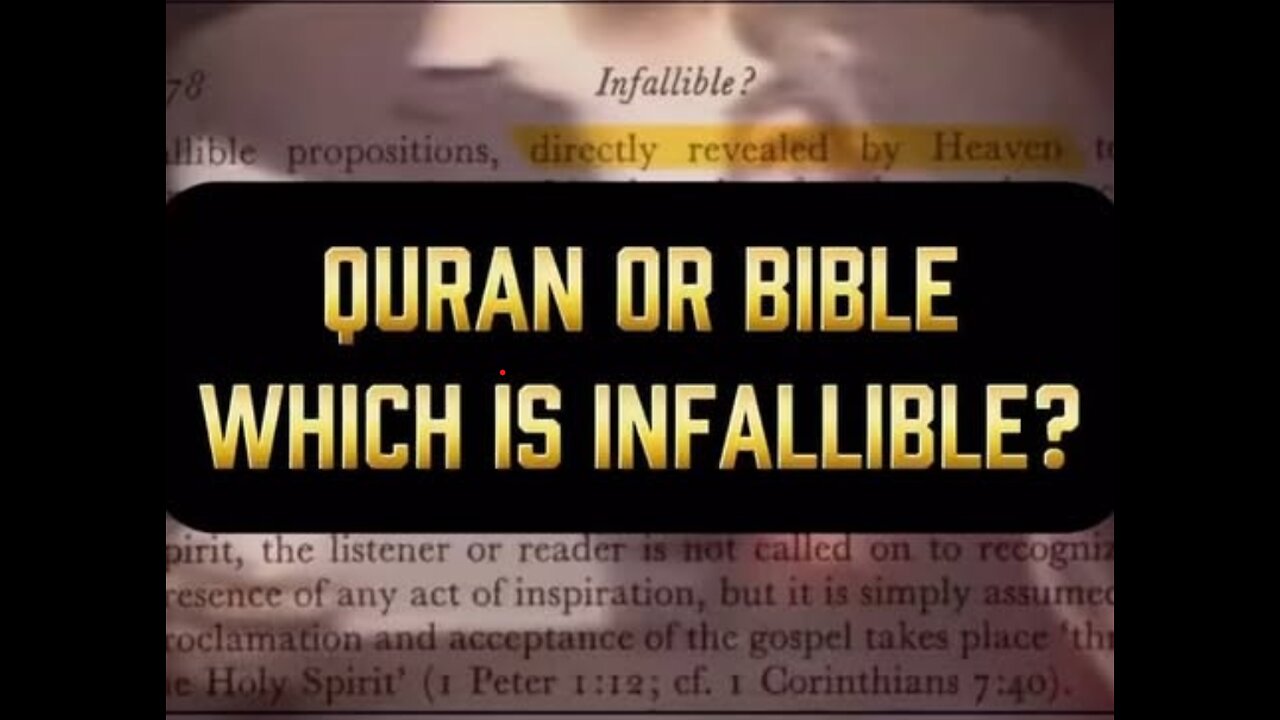 Quran and Bible which is Infallible? | Miracles of Quran #allah #islamicscholar #quranfacts