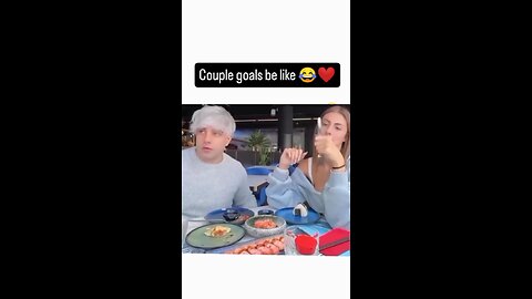 Couple goals be like 😂❤️