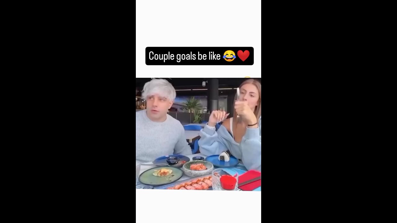 Couple goals be like 😂❤️