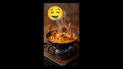 Tiny AI Builders Cook Delicious Food 🍳👷 | Funny AI Animation & Viral Cooking Video