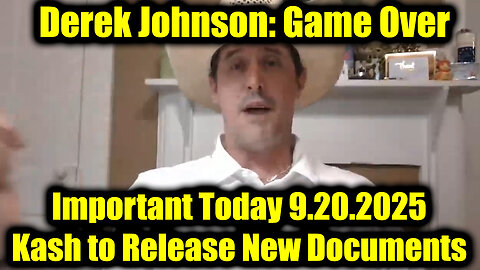 Derek Johnson: Game Over - Kash to Release New Documents.