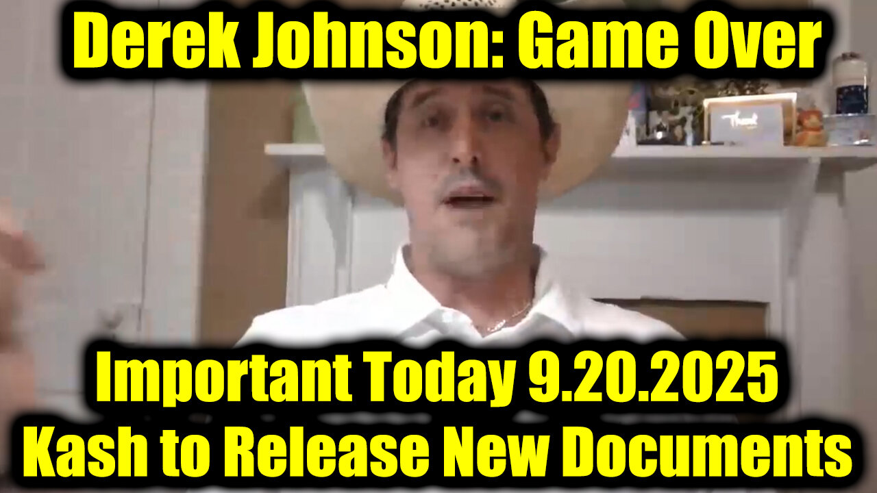 Derek Johnson: Game Over - Kash to Release New Documents.