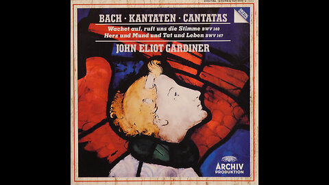 Bach - Cantatas BWV 140, BWV 148 - Gardiner, English Baroque Soloists (1990) [Complete CD]