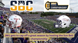 The Sun Belt Championship sees a dominant JMU hosting Troy
