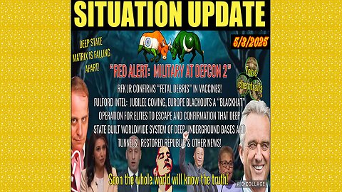 SITUATION UPDATE 5/3/25 - Red Alert: Military At Defcon 2, Benjamin Fulford, Soon The Whole World Will Know The Truth