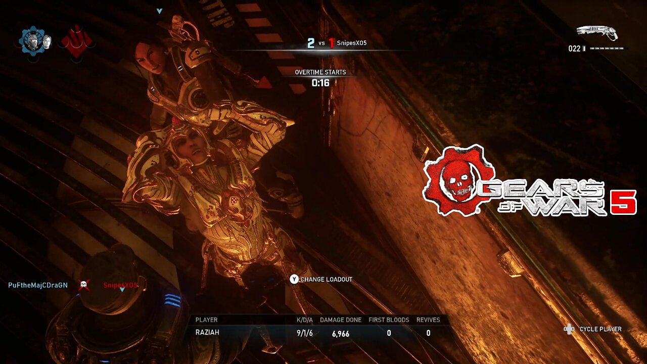 Gears Of War 5 Online TDM 6 24 25 (PC) Gameplay P2