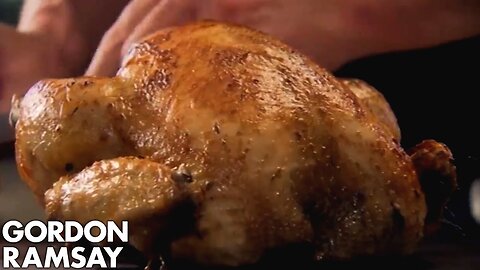 Recipe - Stuffed Roast Chicken with Chorizo | Gordon Ramsay