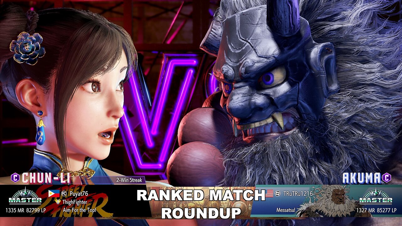 Kuya Kalbo SF6 Ranked Match Roundup. Chun Li Master Rank [Hori Fight Stick]