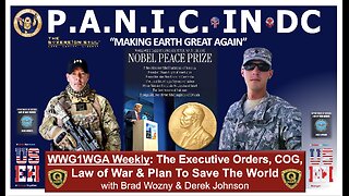 PANIC in DC, CIC Culls [DS], Clinton Subpoenas, Russia & Gold Defies Fed! Derek Johnson, Brad Wozny