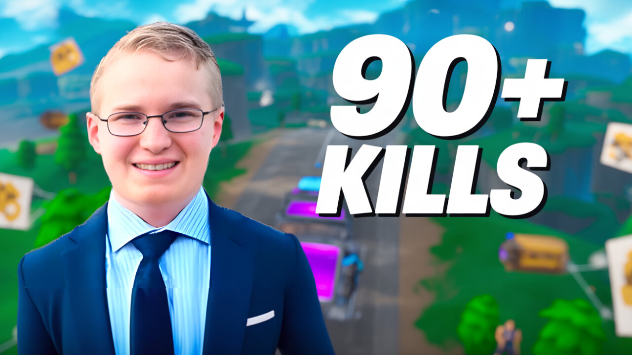 🔴Playing like a PRO - 90+ Kills in Fortnite game!
