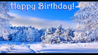 Happy Birthday 3D - Happy Birthday - Happy Birthday To You - Happy Birthday Song Video Card