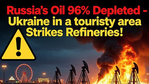 Russia’s Oil Fields 96% Depleted ⛽ | Ukraine Strikes Refineries, Investors Flee Moscow
