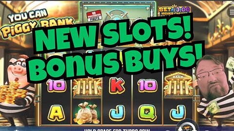 New Video! Bonus Buys on new Slot Games!