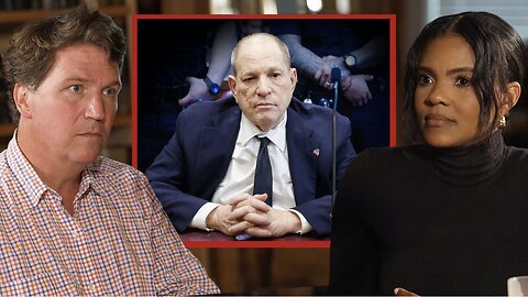 Tucker Reacts to Candace Owen’s’ Bombshell Interview with Harvey Weinstein