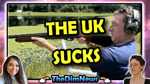 TheDimNews LIVE: British Man Arrested for Gun Photo | British Woman Arrested for Texting Mean Word
