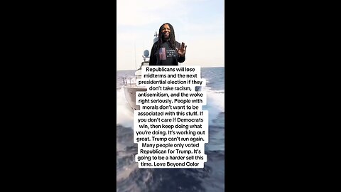 Republicans will lose midterms and the next presidential election if they don’t take…