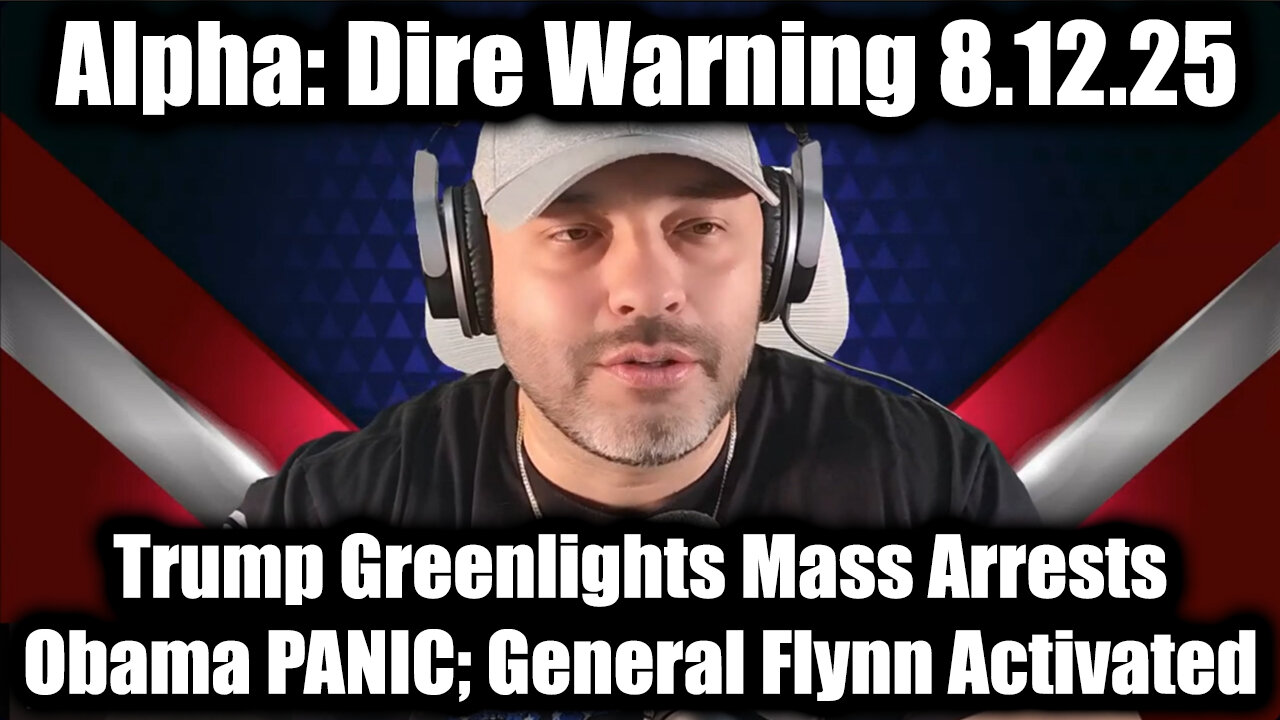Dire Warning, Mass Arrests. PANIC. 8-12-25-AT-2PM-CST-15G-EST