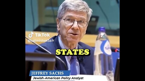 Jeffrey Sachs Tells It Like It Is On Jew Bastards !!!