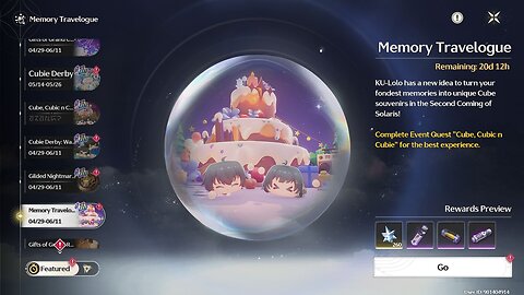Memory Travelogue Event - Wuthering Waves - Version 2.3