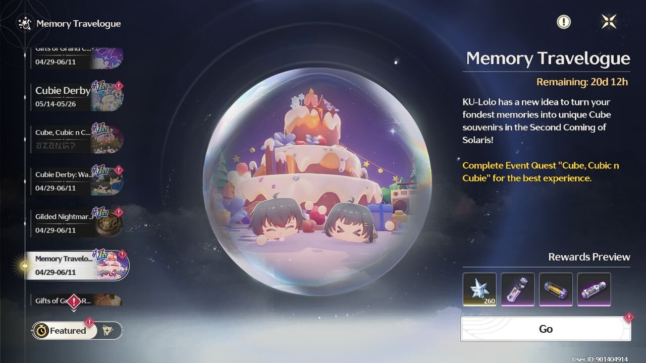 Memory Travelogue Event - Wuthering Waves - Version 2.3