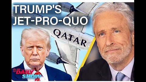 Trump Thanks Qatar for Their Generous Jet Bribe & Accidentally Does a Socialism | The Daily Show