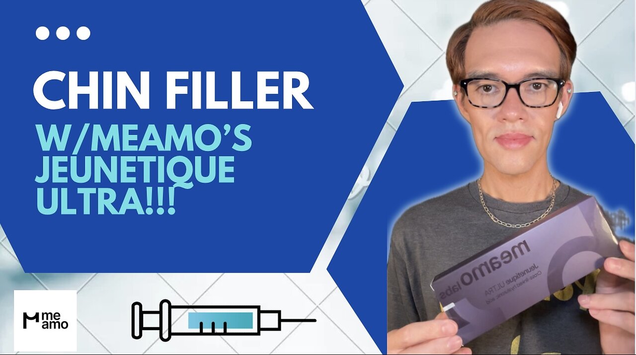 Chin filler time! 👏 Using Meamo’s Jeunetique fillers 🥰 Meamoshop has them buy 1 and get 1 free! 🤯 Such a steal! 💯 Only till April 13th KST w/code Robbie ✨